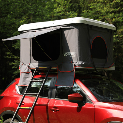 Палатка на крышу автомобиля Mini-box, белая